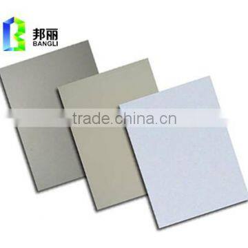 Silver mirror aluminum composite panel production