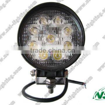 Top Quality Super Bright Led Work Light 27w For Offroad Lighting