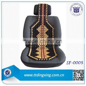 2014 car accessories Colorful Wooden beads car seat cushion from China