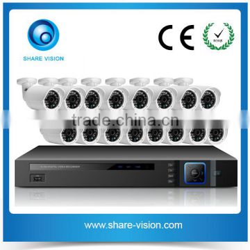 Cheap COMS 1000TVL 16CH Security Camera System/AHD DVR KIT/CCTV KIT