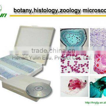 plastic/wooden slide saving box for biology teaching purpose