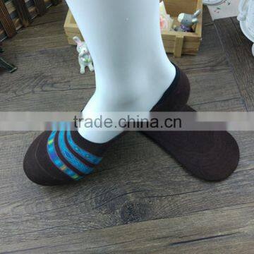 Socks Wholesale Brown Color Mens Fashion Striped BOAT SOCKS,NO SHOW SOCKS