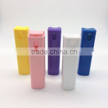 10ml with glass plastic perfume sprayer bottle