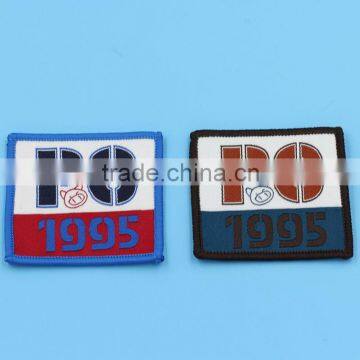 Custom Cartoon Logo Clothing Woven Badge