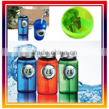 2015 New Creative water power alarm clock,water alarm clock