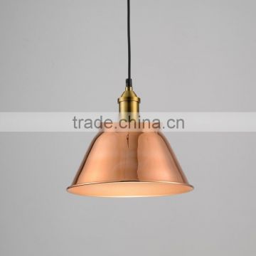 Rose gold color whole metal lamp wide voltage hot sale pendant lamp Uttermost Arcada 1 pendant Light