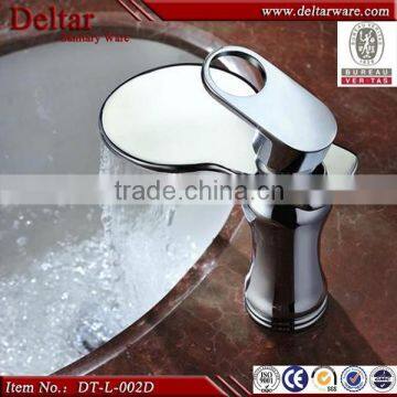 Price Environmental Waterfall Bathroom Basin Mixer, china kaiping factory supply chroming waterfall faucet