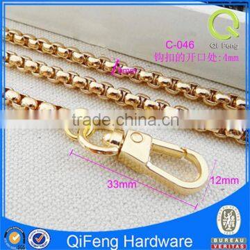 C-046 latest chain design factory price metal accessories detachable