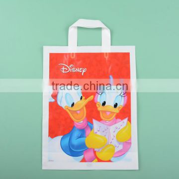 high quality soft loop handle shopping plastic bags