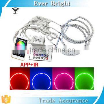 New generation app control color changing rgb angel eyes wifi angel eyes