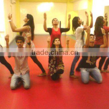 indoor solid color pvc sports flooring