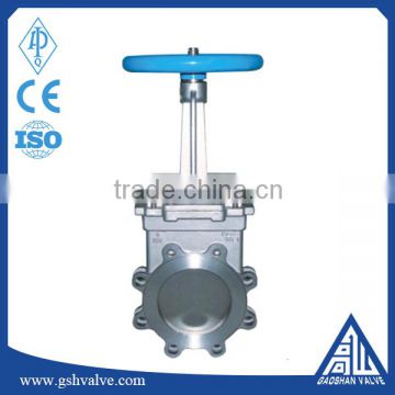 stainless steel 316 cf8m knife gate valve