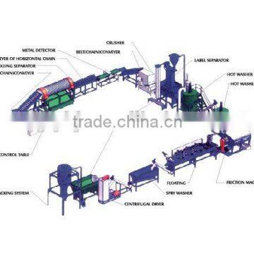 strong plastic film crushing machine