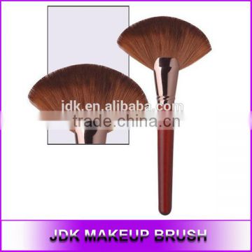 Vegan Hair Big Fan Makeup Brush, JDK Beauty Fan brushes