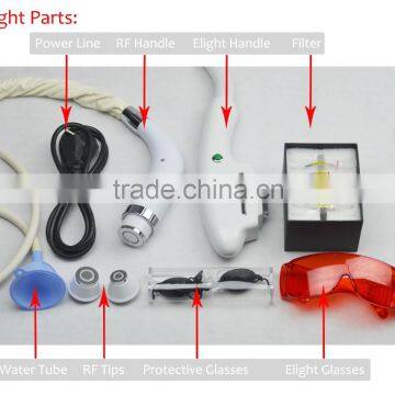 Arms / Legs Hair Removal Ipl Rf E Light Machine With CE (2016 Hot Sale) 560-1200nm photo-5