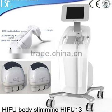 LIPOHIFU for skin tighten and fat cell dissolving with non invasive focused untrasound (HIFU) technology beauty