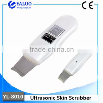 YL-8010 Protable Ultrasonic Skin Scrubber Beauty Machine with ce