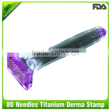 Factory Wholesale cheap 80 Needles Eye Roller Titanium Alloy Derma Roller