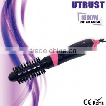 Factory Top 10 ionic function Beauty ionic electric straightening hair brush