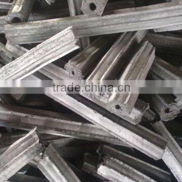 Sawdust briquette charcoal