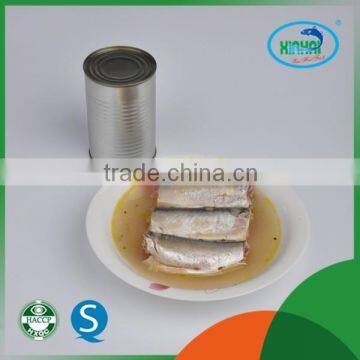 XINHAI rich omega - 3 fatty acids canning fish mackerel