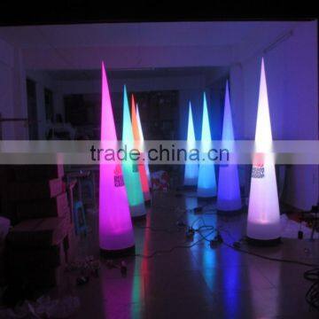 Hot sale club decorative inflatable icle cone For sale