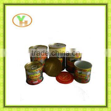 70G-4500G China Hot Sell Canned tomato paste,tomato sauce pot