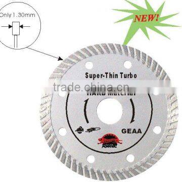 (GEAA)Super-thin turbo rim diamond blade for chip-free cutting extremely hard and brittle material--GEAA-sunny