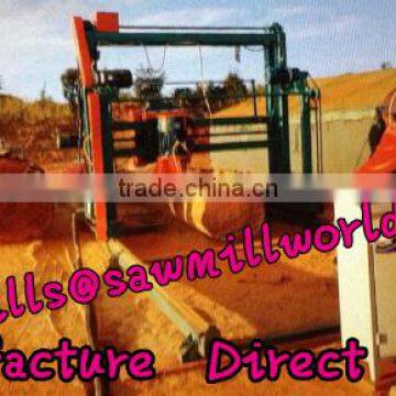 2015 best pricePortable Wood Double Saw Blade electric portable sawmill in china