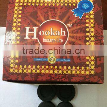 HOOKAH LITE HIGH QUALITY SHISHA CHARCOAL 38MM