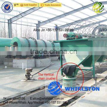 Whirlston widely used and high overload Chaining crusher making machine in machinery