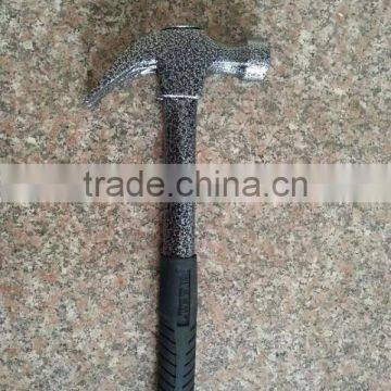 2015 new type steel tube claw hammer,different hammer types with steel tube handel