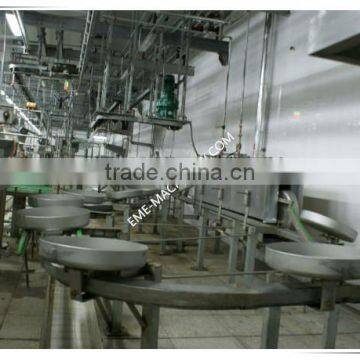 Pig Abattoir White Viscera Ground Type Automatic Conveying System For Food Processer photo-4