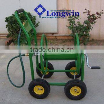 4 wheel hose reel carts