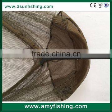 Salmon Trout Rubber Coated Carbon Material Handle 2.5m Length Big Fishing Landing Net photo-5