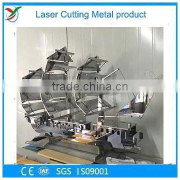 Laser Cutting stainless steel boat