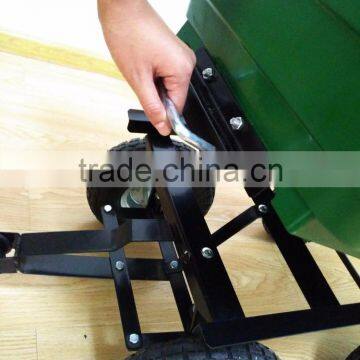 Four Wheel Garden Dump Usage Plastic Tray Tool Cart TC2145 photo-4