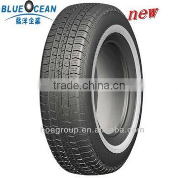 P-metric tires white wall car 205/70r15 tires for pickup