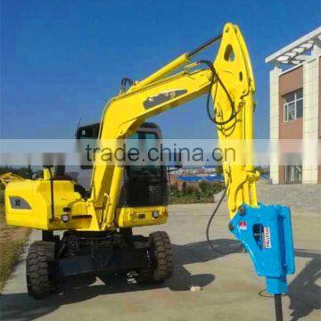 China 8Ton Wheel And Crawler Excavator photo-4