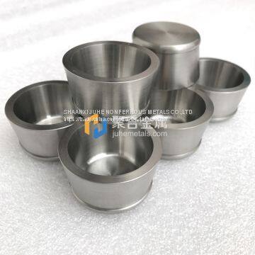 Evaporation Coating Machining Tungsten Crucible Wolfram Cup