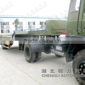 Mini single axle flat bed trailer sale