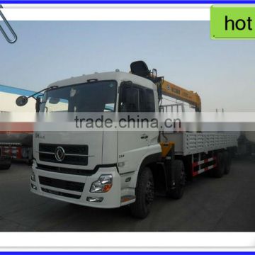 4 axles crane tipper truck 8*4 New arrival