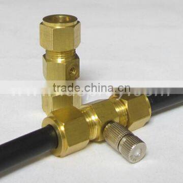 Misting Fine Spraying Nozzles Brass Connector With 10/12" One Hole photo-3
