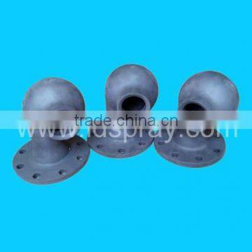 Sulfur removing or dust removing silicon carbide full cone nozzle