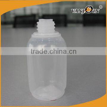 4oz Soft Plastic Boston Round Eye Dropper Bottles