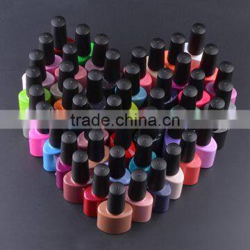 6ml UV Gel Nail Polish Bottle With Black Cap and Brush photo-2