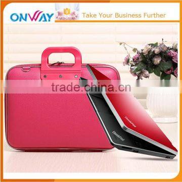 Pu quiltedleather computer hand bag laptop bag guangdong