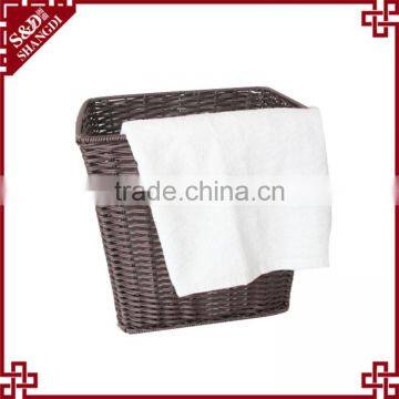 Good Quality Hand Woven Wholesale Supermarket Household Product Hotel Storage Laundry Basket