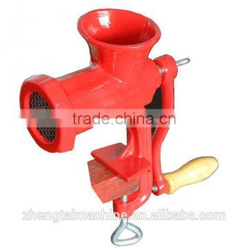 Cast Iron Red Coated Meat Mincer