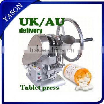 TDP1.5 single punch tablet press pill press machine tablet machine with 1 set free round die